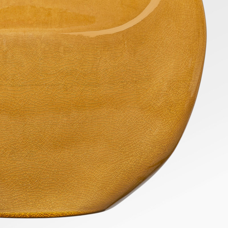 Pente 27 Table Lamp, Cracked Honey