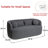 Brinae 68" Wide Boucle Upholstered Loveseat Sofa-928409887