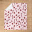 Joli lit mignon en flanelle de canne de bonbon rose en peluche, 30 po x 40 po