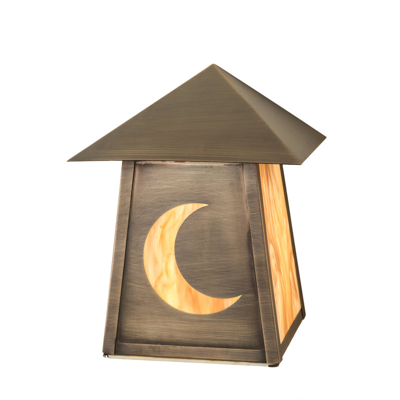 Stillwater Crescent Moon 1 - Light Outdoor Flush Mount
