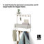 Estique 10 - Hook Steel Coat Rack