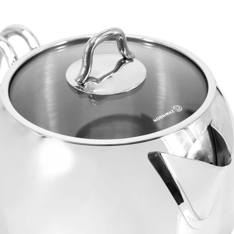 Korkmaz Perla Stainless Steel Teapot, 108