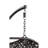 Fabric & Wicker Hanging Chair