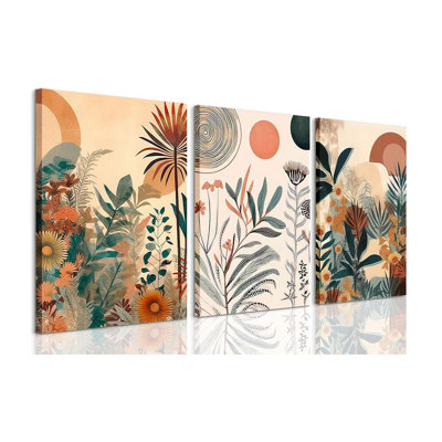 3 Piece Wrapped Canvas Print