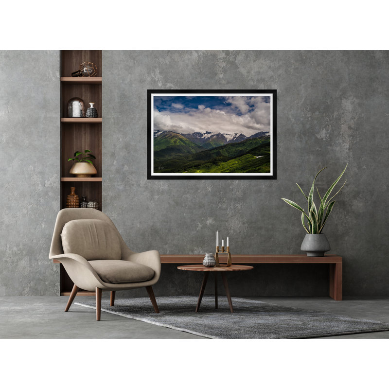 View From Mt. Alyeska Tram Iii Print
