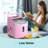 Simzlife 26Lbs. Daily Bullet Ice Countertop Ice Maker Ice Machine With Handle,Self-Cleaning Ice Makers, 26Lbs/24H, 9 Ice Cubes Ready In 6 Mins For Home/Kitchen/Bar/Party/Camping-106240015