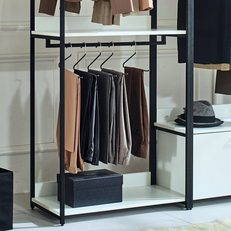 Metal Frame Closet - Extra Deep, , Heat & Water , Stain Scratch E0 Graded Deep Drawers, Modular Design