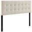 Tête de lit rembourrée en tissu Emily de Modway-122135065-122135063