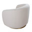Chaise pivotante rembourrée Dove-105268596