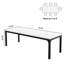 Bureau d'ordinateur moderne (sans tabourets)-990867849