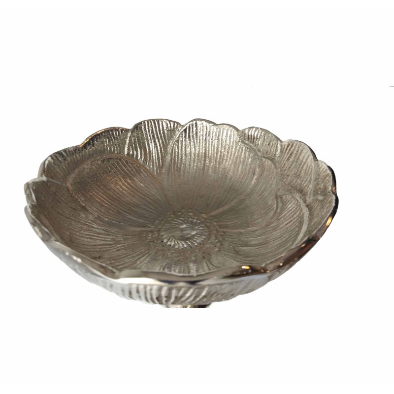 Alcott Hill Fincastle Metal Fruit Bowl
