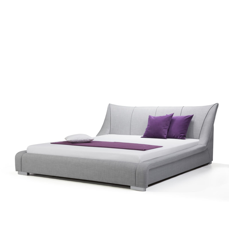Astoria Upholstered Sectional, King, Light Gray