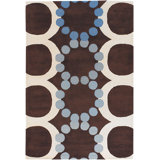 Avalisa Brown/White Area Rug