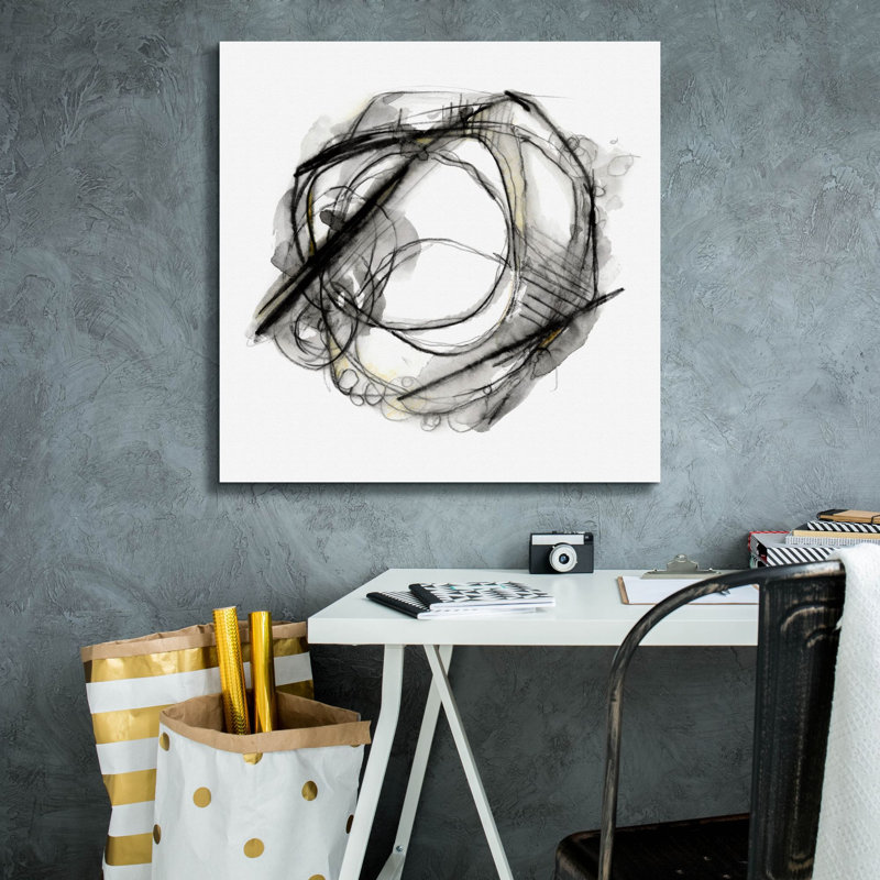  «Bumble Bee Flight 2» par Ethan Harper, art mural sur toile, 26 po x 26 po, H 26 po x l 26 po