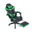 Racing Massage Computer Gaming Chair with Footrest-69583059