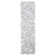 Arik Handwoven Leather/Cotton Solid Color Rug in White/Gray
