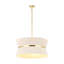 Lustre tambour à 4 lumières à intensité variable Abbington