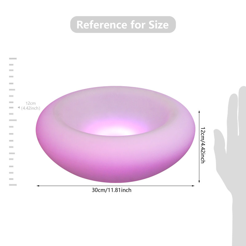 LED Light Up Serving Tray with Remote Control