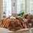 MooMee Duvet Cover Set 100% Washed Cotton Linen Like Textured Lightweight-111220334-109236629