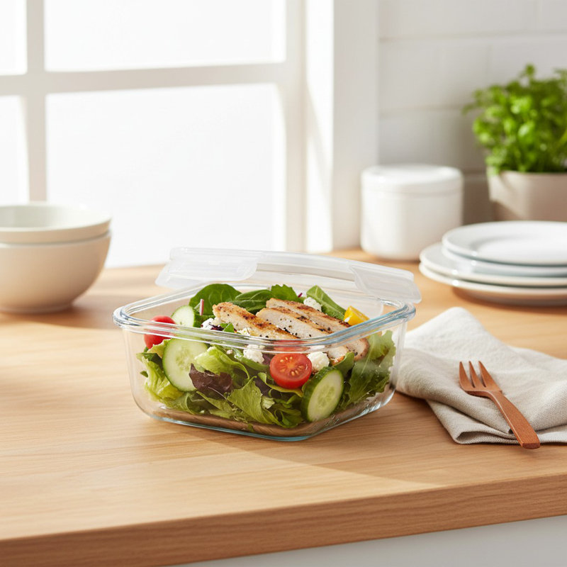 18 Oz Square Food Storage Container