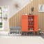 Armoire d'appoint en acier Trevyn-781364829