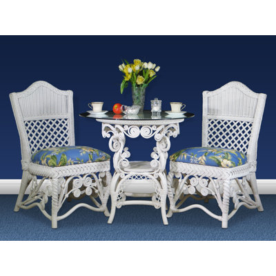 Mathys 2 - Person Glass Top Four Leg Dining Set