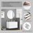 32-Inch Wall-Mounted Bathroom Vanity-638615151
