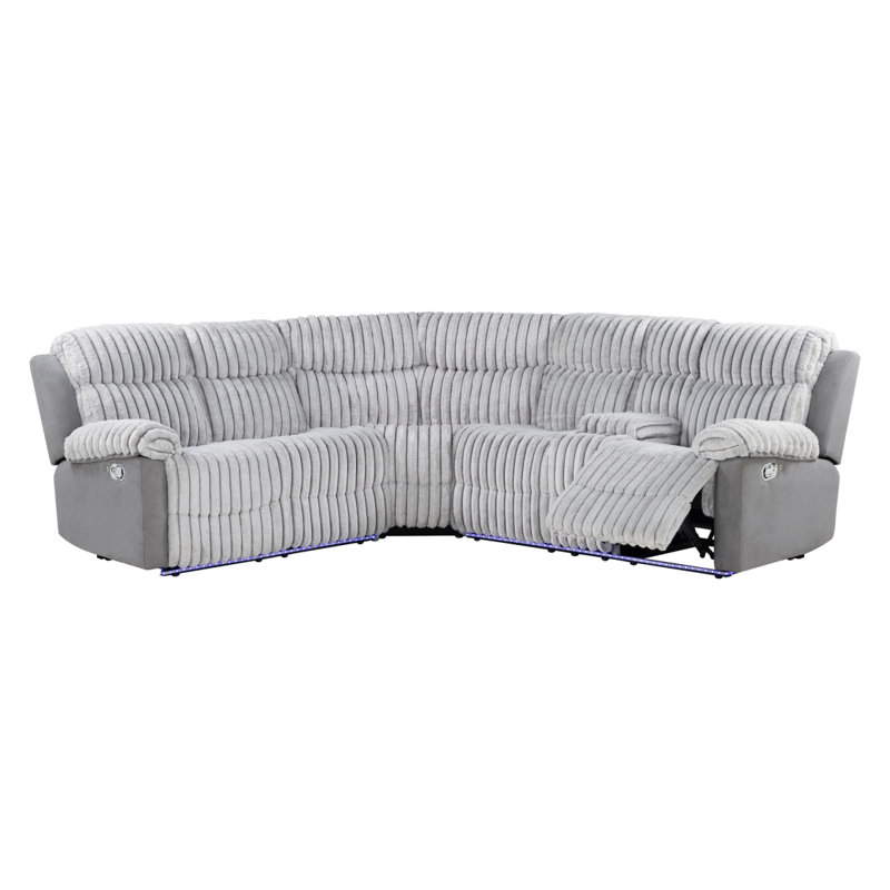 Canapé modulaire surdimensionné en L Chenille, design minimaliste, canapé-lit confortable pour les salons, les appartements et les espaces de réception