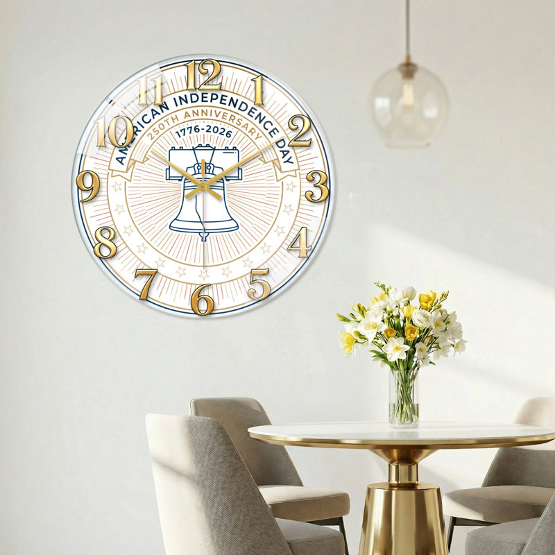 "American Independence USA 250th Anniversary Merchandise", 40 x 40 cm (15,7 x 15,7 pouces)