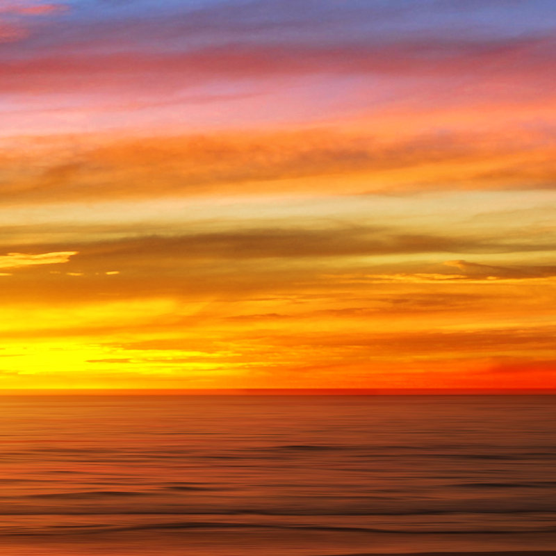 Sunlit Ocean III par Maggie Olsen, H 12 po x l 12 po