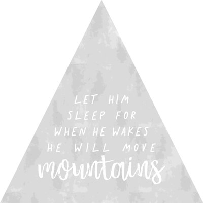 «Let him Sleep»