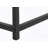 Accent Table, Console, Entryway, Narrow, Sofa, White Marble Look Laminate, Black Metal-610582269
