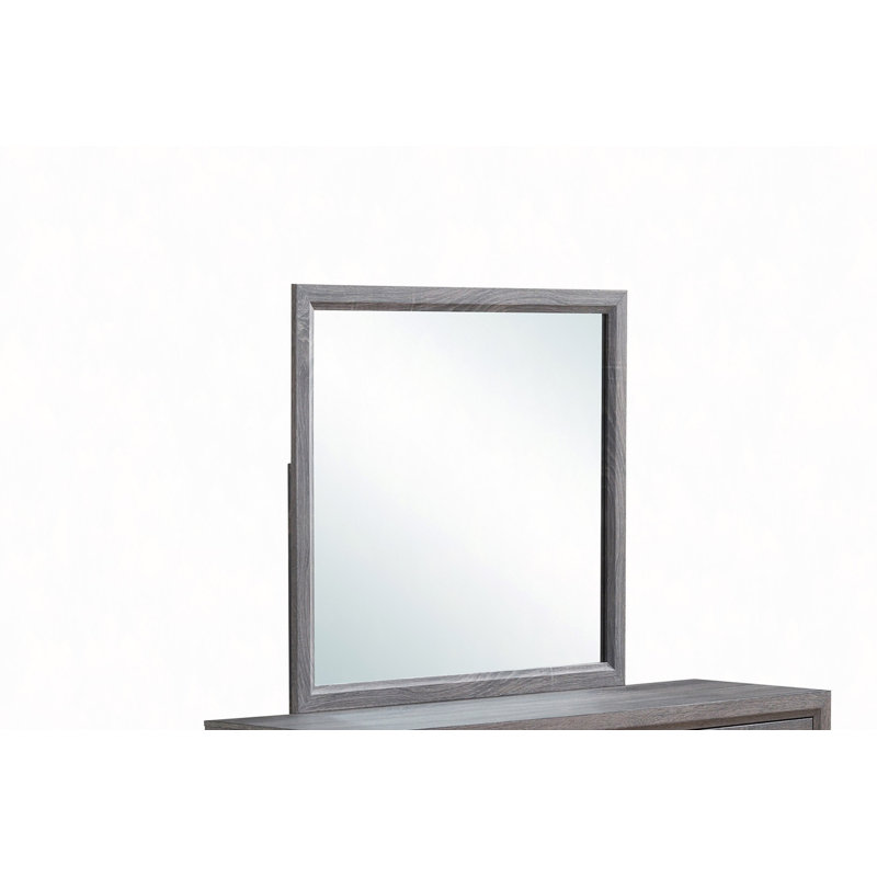 Miroir Mirage, Noir/gris