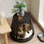 Table de bout pour chat 2 en 1 avec coussin amovible