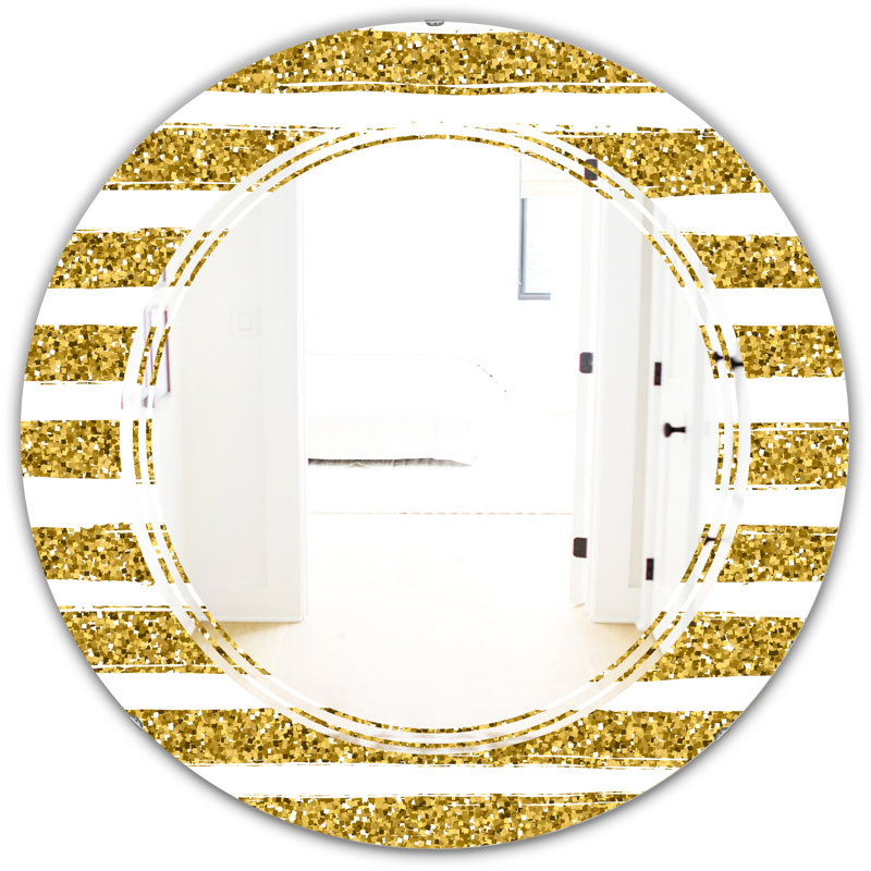 Miroir mural Lines, H 31,5 po x l po