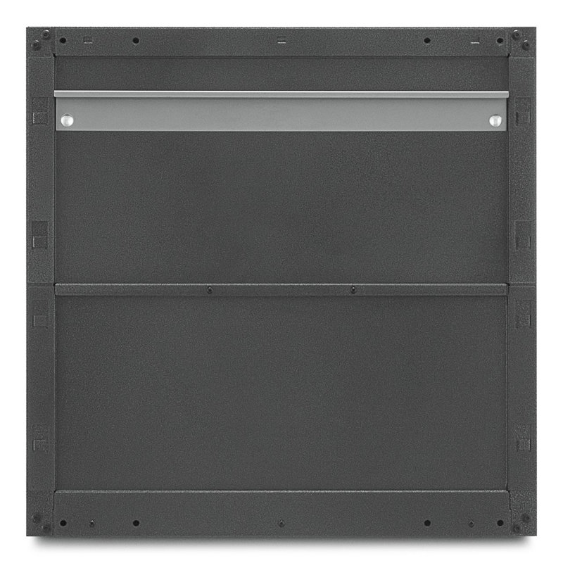 Single Storage Cabinet, Black