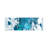 Tainted Blue - Wrapped Canvas Panoramic Print-397860784