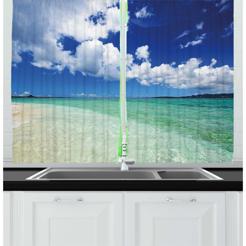 Pointed Kitchen Curtain