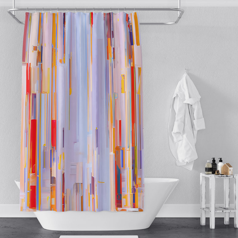 Rideau de douche Aldonis, H 72 po x l 70 po
