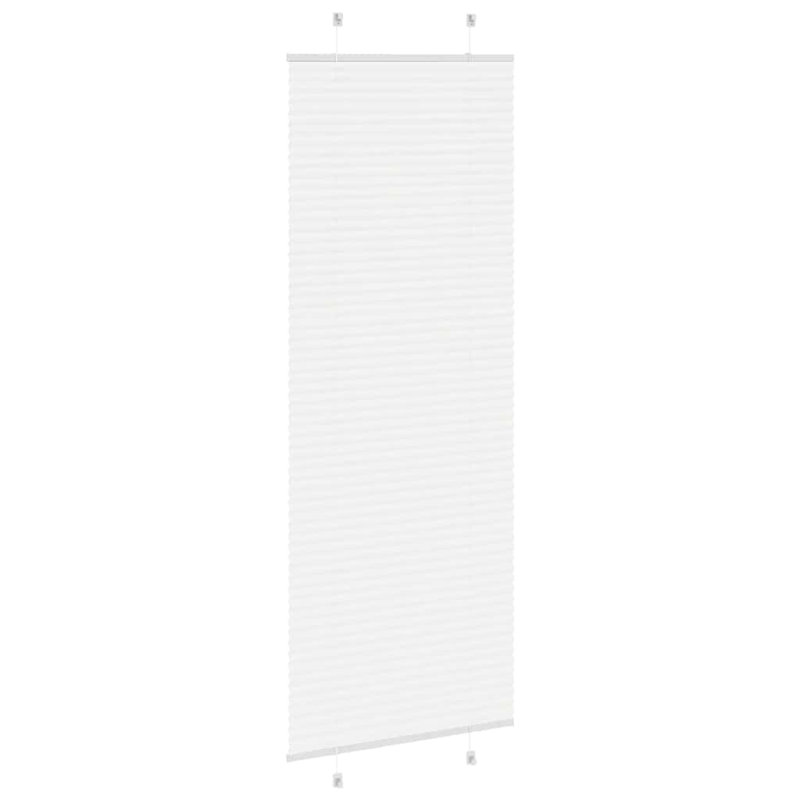 Room Darkening Pleated shade, White, 70cmW x 200cmL