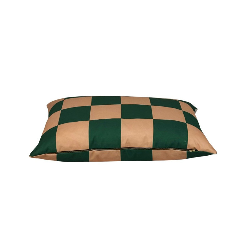 Lit pour animal de compagnie, Vert / Beige