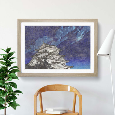 Himeji Castle by Hasui Kawase - Picture Frame Art Print
