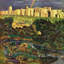 « central park arc » par john négligeable faisant, reproduction d’art sur toile tendue-15880571