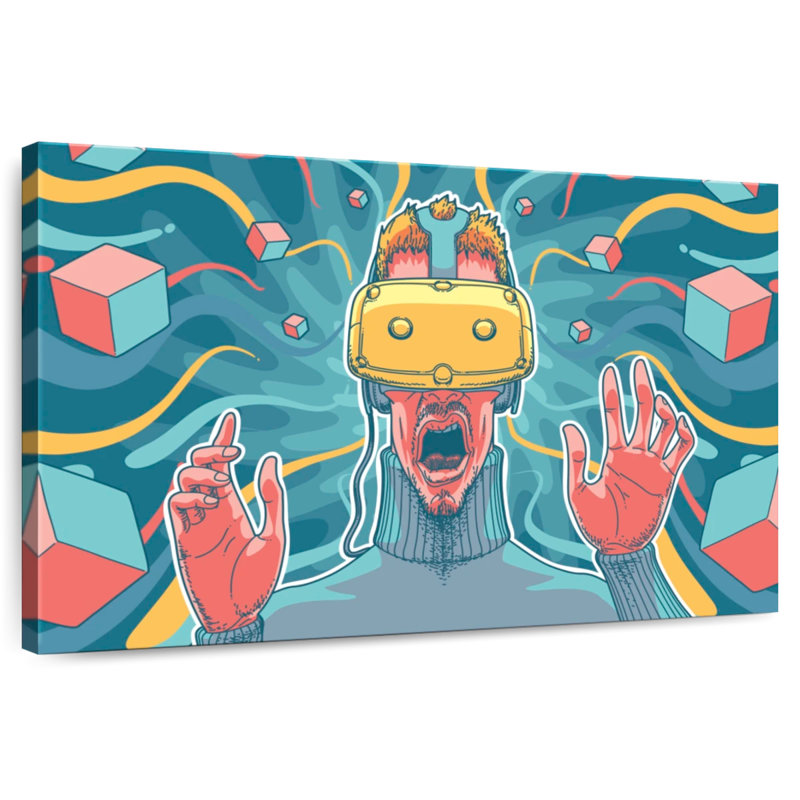 Senne Video Game, 26" H x 39" W
