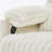 Bocaton Wide Wale Corduroy Upholstery Manual Recliner, White-85842801