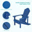 Chaise Adirondack en plastique Harb-1849433070