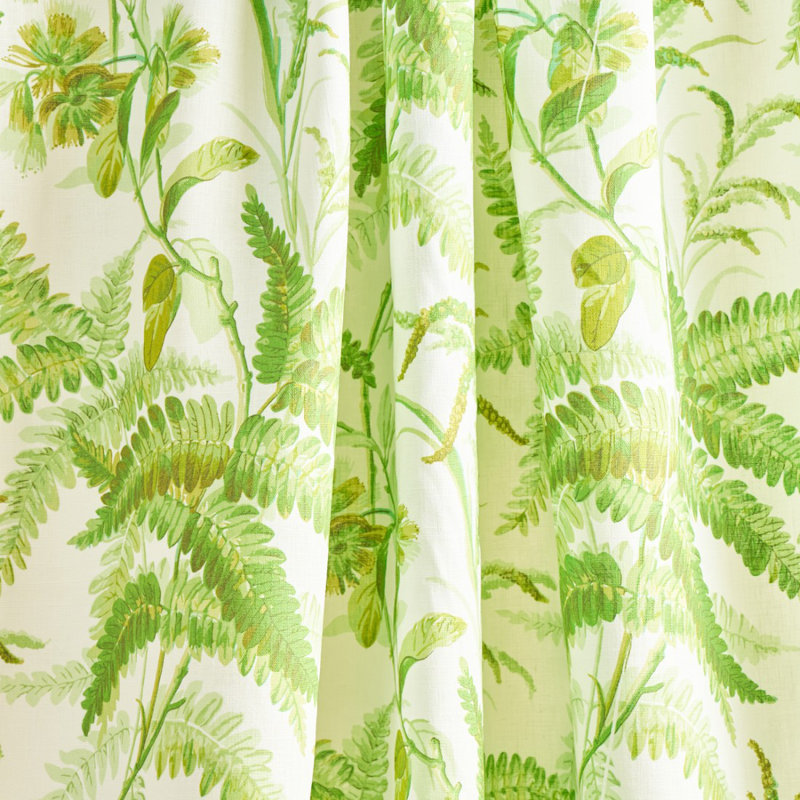 Myers Fern Linen Fabric, Tropical