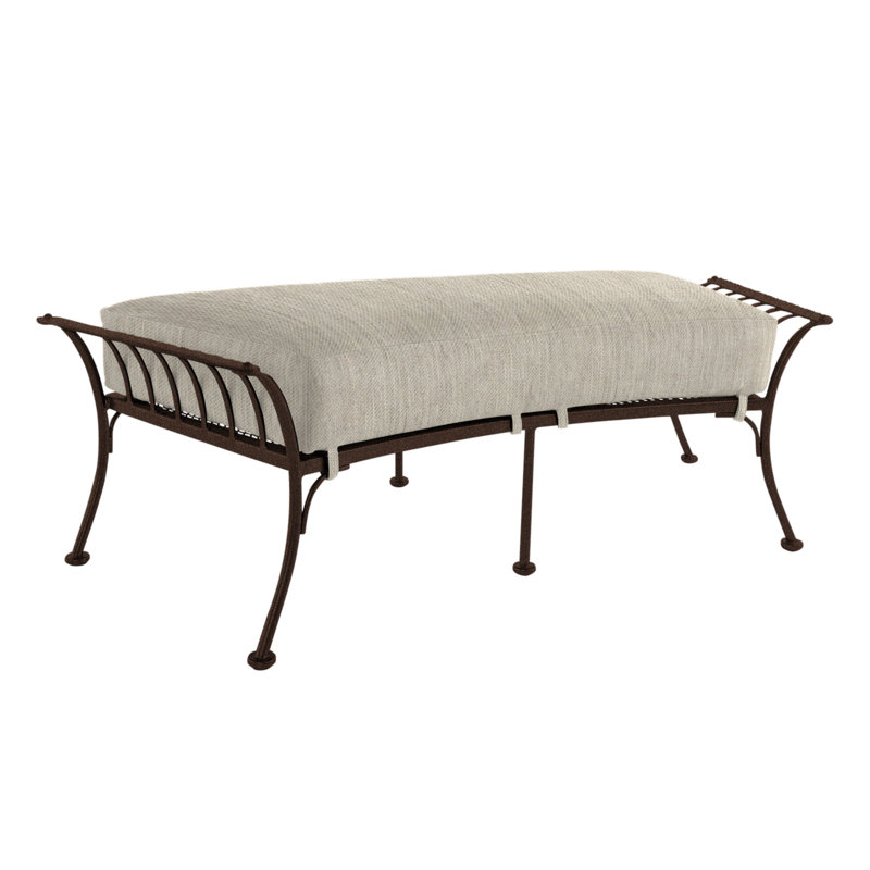 Monterra Outdoor Ottoman, Copper Creek, Adena Shale