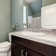 Ceramic Oval Drop-In Bathroom Sink with Overflow