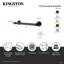 Barre d'appui extensible 1 pouce Kingston Brass Templeton-11174477-11265145